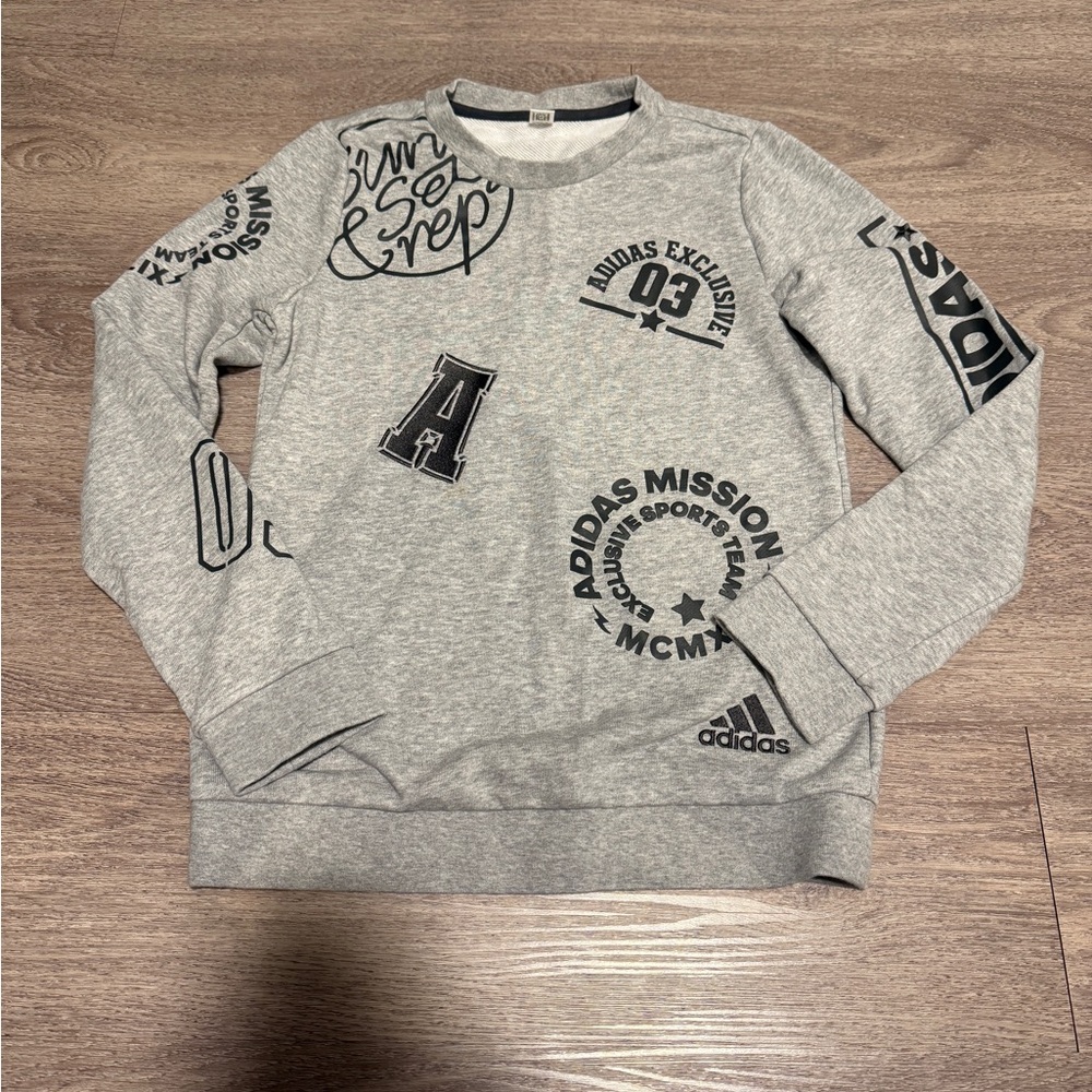 Adidas Women’s Gray Crewneck